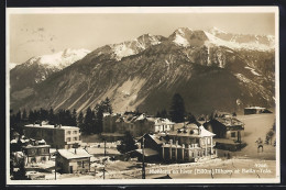 AK Montana, Panorama En Hiver, Illhorn Et Bella-Tola  - Sonstige & Ohne Zuordnung