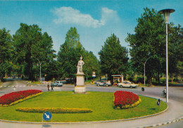 Cartolina Monza - Monumento A Vittorio Emanuele 2° ( Boschetti Reali ) - Monza