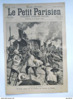 Le Petit Parisien N°285 - 22 Juillet 1894 - CHICAGO REVOLUTION TRAIN ATTAQUE - LOCOMOTIVE - BASTILLE 14 Juillet - 1850 - 1899