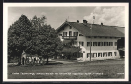 AK Gmund Am Tegernsee, Caffee Taubenberger Schwärzenbach  - Tegernsee