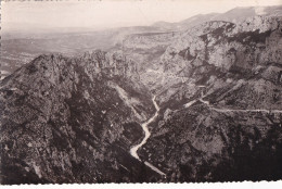 A24358 - Beautiful Black And White View Of Les Gorges Du Verdon Postcard France - Andere & Zonder Classificatie
