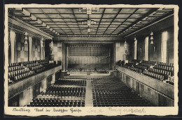 AK Flensburg, Saal Im Deutschen Hause, Innenansicht  - Flensburg