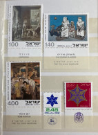 Israel MNH. Lot 5 Stamps With Tabs - Unused Stamps (with Tabs)
