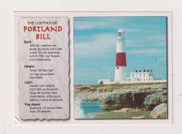 ENGLAND - Portland Bill Lighthouse Unused Postcard - Other & Unclassified