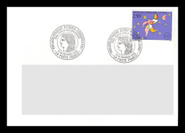 2 13	020	-	Oblitération  "Poste France"   -  Kiel - Oslo - Lillehammer  Le  11-14/02/1993 - Briefmarkenausstellungen