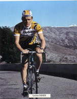 LUCIEN DIDIER  LUXEMBOURG  -  EQUIPE RENAULT GITANE  -  CPM   ANNEE 1970 - Cyclisme
