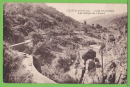 ARDECHE / LES OLLIERES / LES GORGES DE L'ERIEUX ... / Carte écrite En 1933 - Andere & Zonder Classificatie