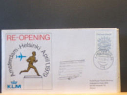 105/894  1° VLUCHT KLM  1979 HELSINKI - Poste Aérienne