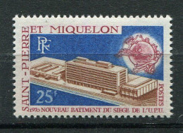 Saint Pierre Et Miquelon ** N° 399 - Batiment De L'U.P.U - Ungebraucht