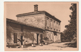 33 . Saint Emilion . Château Beauséjour . 1er Cru . - Saint-Emilion