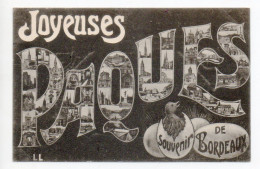 33 . Bordeaux . Joyeuses Pâques . Souvenir De Bordeaux . 1905 - Bordeaux