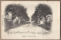 CPA 43 - LANGEAC - Avenue De La Gare - TB PLAN Rue CENTRE VILLE - Façades Maisons - Langeac