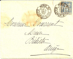 12B --- PARIS 86 R.CLEMENT MAROT Pour Bélesta Sage - 1877-1920: Periodo Semi Moderno