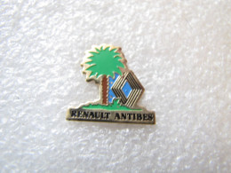 PIN'S    RENAULT  ANTIBES - Renault