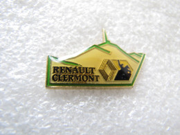 PIN'S    RENAULT  CLERMONT    PUY DE DÔME - Renault