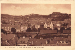 FRANCE - Belfort - Vue Générale Et Le Château - Vue Sur La Ville - Carte Postale Ancienne - Belfort - Stad