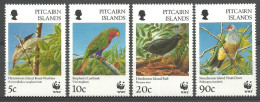 Pitcairn Islands 1996 Mi 487-490 MNH  (LZS7 PTC487-490) - Pigeons & Columbiformes