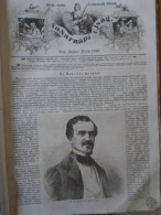 D203504 P 401   De Moustier Marquis,  Un Diplomate Et Homme Politique Françai  -Hungarian Newspaper  Frontpage 1866 - Prints & Engravings