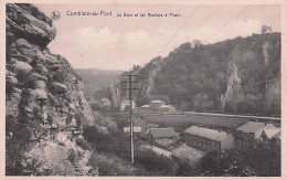 COMBLAIN Au PONT - La Gare Et Les Rochers A Pitain - Comblain-au-Pont