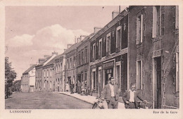 56 - Morbihan - LANGONNET - Rue De La Gare - Andere & Zonder Classificatie