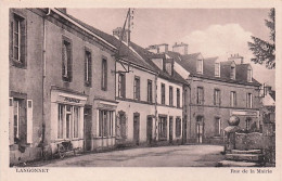 56 - Morbihan - LANGONNET - Rue De La Mairie - Pharmacie - Other & Unclassified