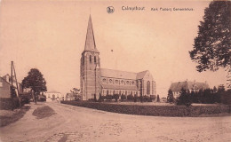 Kalmthout -  Calmpthout -   Kerk Pastorij Gemeentehuis - Kalmthout