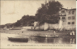 Côte Basque , HENDAYE PLAGE ( B.-P. ) , Maison De Pierre Loti Sur Les Bords De La Bidassoa , 1922 , Photo: Ocana , µ - Hendaye