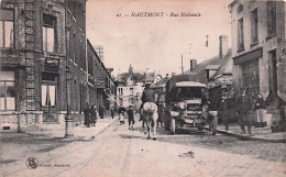 59 - HAUMONT -  Rue Nationale - 1920 - Autres & Non Classés