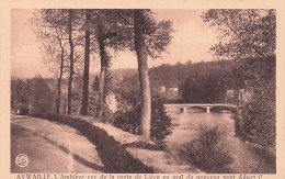 AYWAILLE -     L'Ambleve Vue De La Route De Liege En Aval Du Nouveau Pont Albert  1er - Aywaille