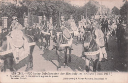 ASSE - ASSCHE - 600 Jarige Jubelfeesten Der Mirakuleuze Kruis ( Juni 1912 ) - Soldaten Van't Romeinsch Te Paard - Asse