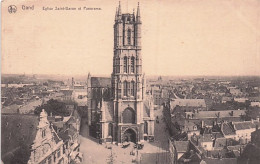 GENT - GAND -   Eglise Saint Bavon Et Panorama - Gent