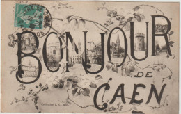 Calvados : CAEN :  Un Bonjour - Caen