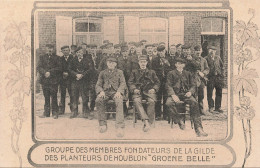 BELGIQUE - Alost - Groupe Des Membres Fondateurs De La Gilde Planteur De Houblon Groene Belle - Carte Postale Ancienne - Aalst
