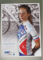 Autographe Victorie Guilman FDJ Futuroscope 2017 - Radsport