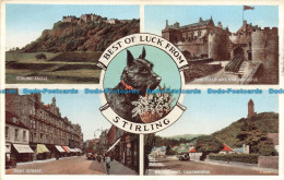 R678981 Best Of Luck From Stirling. Port Street. Stirling Castle. Wallace Mont. - Monde