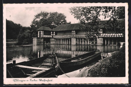 AK Esslingen A. N., Wasserhaus Und Kähne  - Esslingen