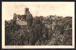 AK Zavelstein /Schwarzwald, Ortsansicht Mit Burgruine  - Andere & Zonder Classificatie