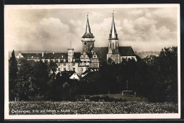 AK Oehringen, Blick Auf Schloss Und Kirche  - Oehringen