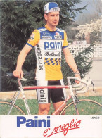 Vélo - Cyclisme - Coureur Cycliste Mauro Longo - Team Paini - 1987 - Andere & Zonder Classificatie