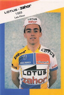 Vélo - Cyclisme - Coureur Cycliste Luis Perez - Team Lotus Zahor  - 1989 - Andere & Zonder Classificatie