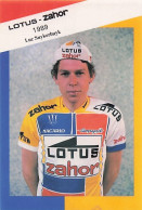 Vélo - Cyclisme - Coureur Cycliste Luc Suykerbuyk - Team Lotus Zahor  - 1989 - Andere & Zonder Classificatie