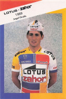 Vélo - Cyclisme - Coureur Cycliste Angel Ocana - Team Lotus Zahor  - 1989 - Autres & Non Classés