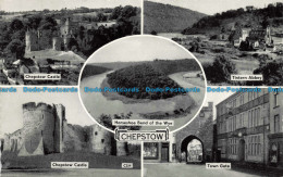 R678998 Chepstow. Chepstow Castle. Town Gate. Tintern Abbey. Multi View. 1963 - Monde