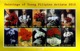 307228 MNH FILIPINAS 2012 FLORES - Philippinen