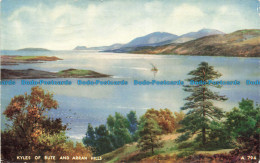 R679001 Kyles Of Bute And Arran Hills. Valentine. Art Colour. Brian Gerald. 1964 - Monde