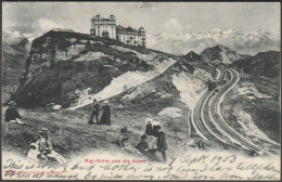 Rigi-Kulm Und Die Alpen, 1903 - Photoglob AK - Andere & Zonder Classificatie