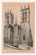 34 . MONTPELLIER . LA CATHEDRALE SAINT PIERRE . 1914 - Montpellier