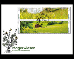 Panorama - Natural Meadows FDC Liechtenstein 2024 - FDC