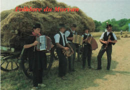 FOLKORE - Musique - Folklore Du Morvan - Image Du Morvan Au Coeur De La Bourgogne - Animé - Carte Postale Ancienne - Music