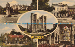 R679078 Ripon. City Museum. Ripon Cathedral. Choir. Cathedral. West Front. Valen - Monde